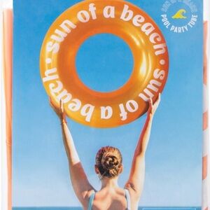 Orange Pool Party Tube